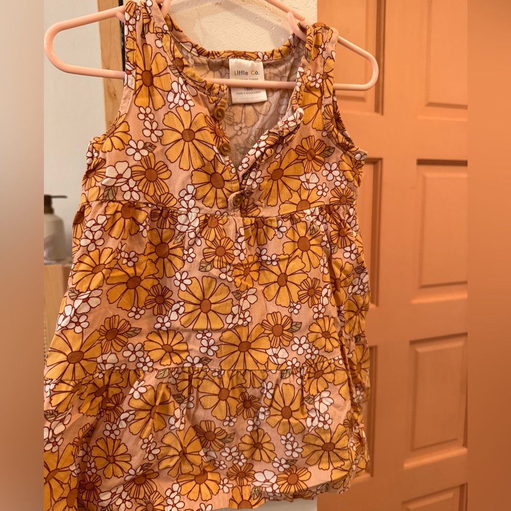 Little co. Daisy dress 18m